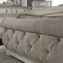 Liberty Furniture Industries Inc. Abbey Park King Upholstered Sleigh Bed 520-BR-KUSL IMAGE 8