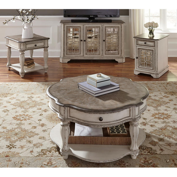  Liberty Furniture Industries Inc. Magnolia Manor Occasional Table Set 244-OT-O3PCS IMAGE 1