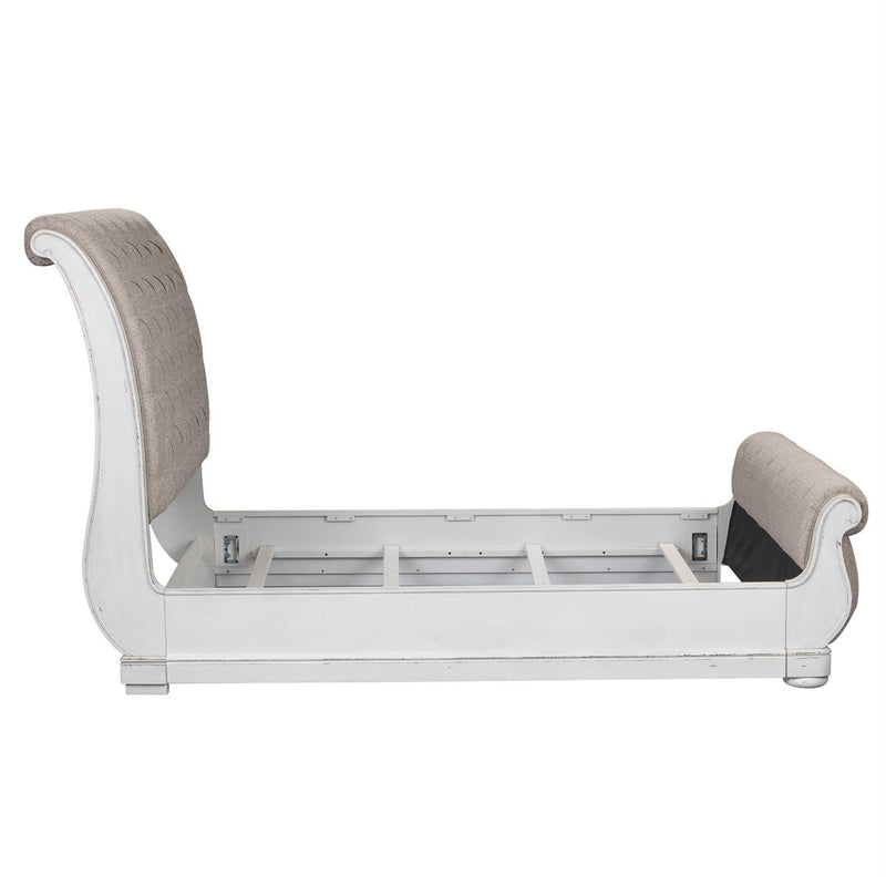  Liberty Furniture Industries Inc. Magnolia Manor Queen Upholstered Sleigh Bed 244-BR-QUSL IMAGE 4