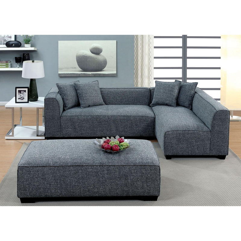Furniture of America Jaylene Fabric 2 pc Sectional CM6120-SECTIONAL IMAGE 7
