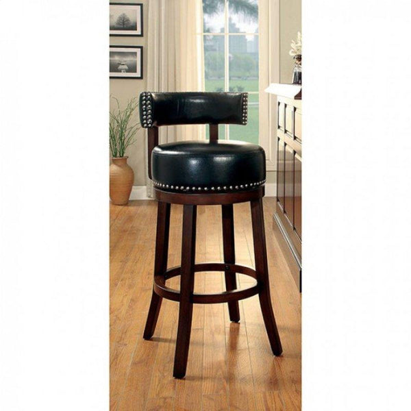 Furniture of America Shirley Pub Height Stool CM-BR6251BK-24-2PK IMAGE 1
