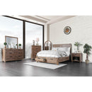 Furniture of America Wynton California King Panel Bed with Storage CM7360CK-BED IMAGE 5