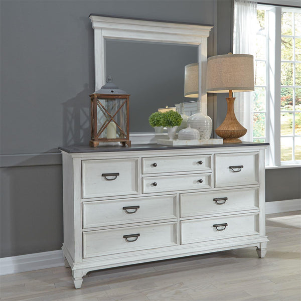  Liberty Furniture Industries Inc. Allyson Park 8-Drawer Dresser with Mirror 417-BR-DM IMAGE 1