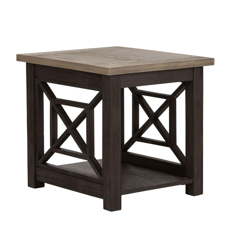  Liberty Furniture Industries Inc. Heatherbrook End Table 422-OT1022 IMAGE 1