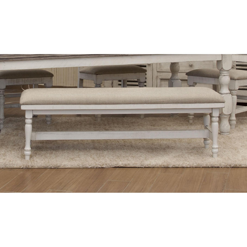 International Furniture Direct Stone Bench IFD4680BEN IMAGE 1