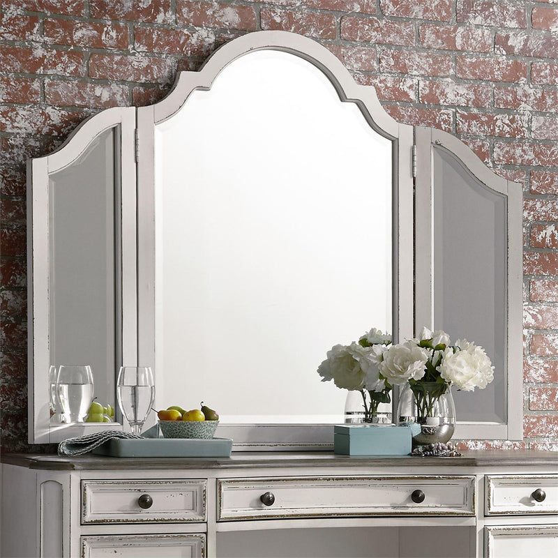  Liberty Furniture Industries Inc. Magnolia Manor Vanity Mirror 244-BR55 IMAGE 3
