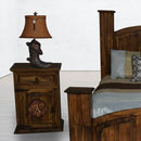 PFC Furniture Industries Mansion Antique 1-Drawer Nightstand Mansion Antique Star Nightstand IMAGE 1