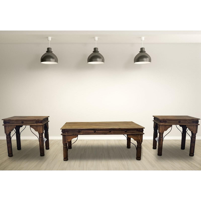PFC Furniture Industries Antique Indian End Table LA-LAT3 IMAGE 2