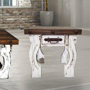 PFC Furniture Industries Antique White End Table MO-LAT9 IMAGE 1