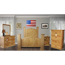 PFC Furniture Industries Mansion Honey King Poster Bed Mansion Honey King Bed IMAGE 2