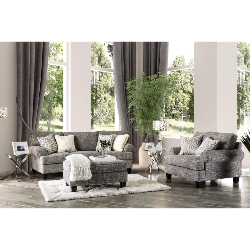 Furniture of America Pierpont Stationary Fabric Sofa SM8012-SF IMAGE 2