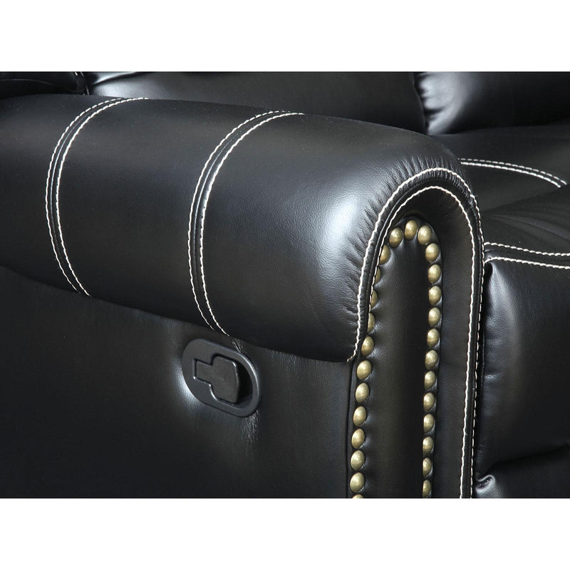 Furniture of America Frederick Reclining Leatherette Sofa CM6130SF IMAGE 2