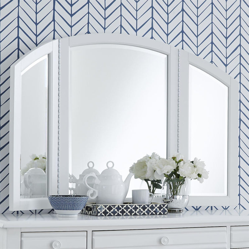  Liberty Furniture Industries Inc. Summer House I Vanity Mirror 607-BR55 IMAGE 4