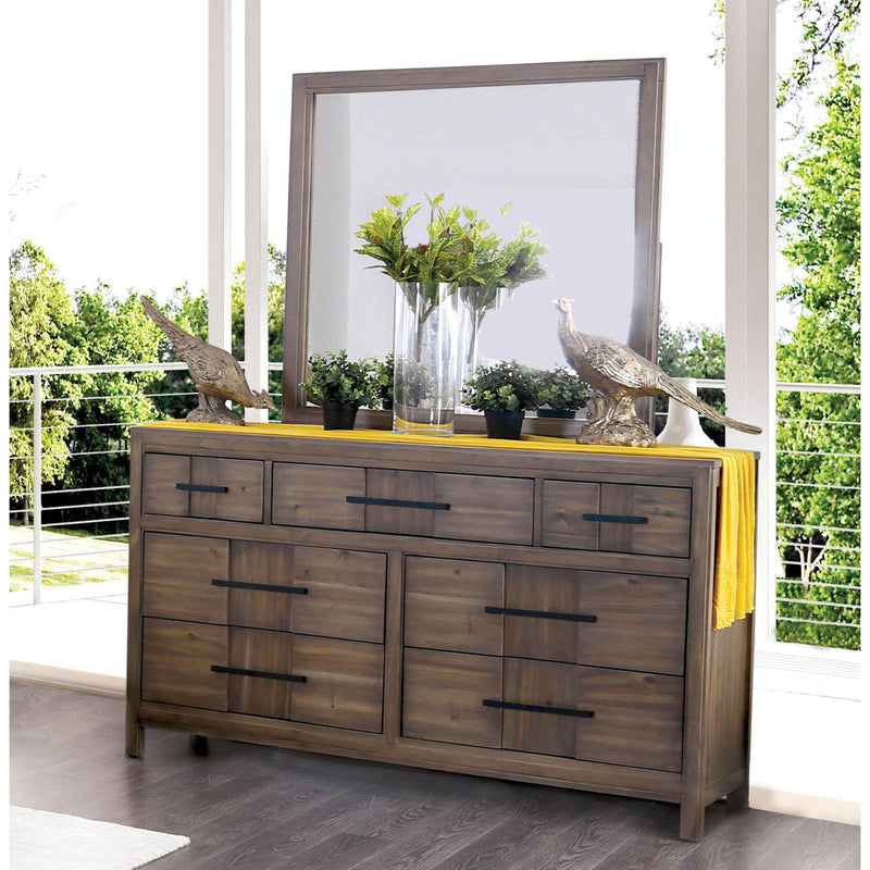Furniture of America Berenice Dresser Mirror CM7580A-M IMAGE 2