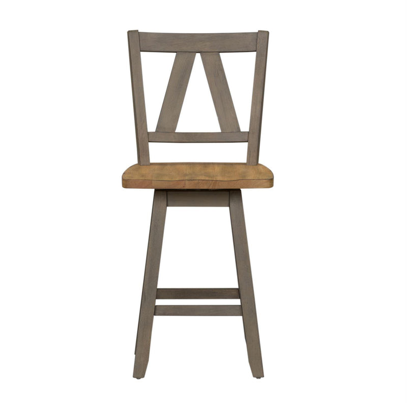  Liberty Furniture Industries Inc. Lindsey Farm Counter Height Dining Chair 62-B250324 IMAGE 1