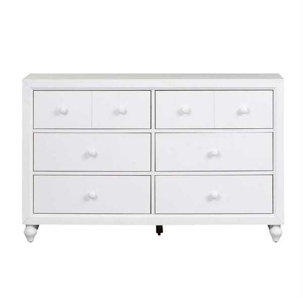  Liberty Furniture Industries Inc. Cottage View 6-Drawer Kids Dresser 523-BR30 IMAGE 1