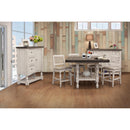 International Furniture Direct Stone Counter Height Stool IFD4680BST24 IMAGE 2