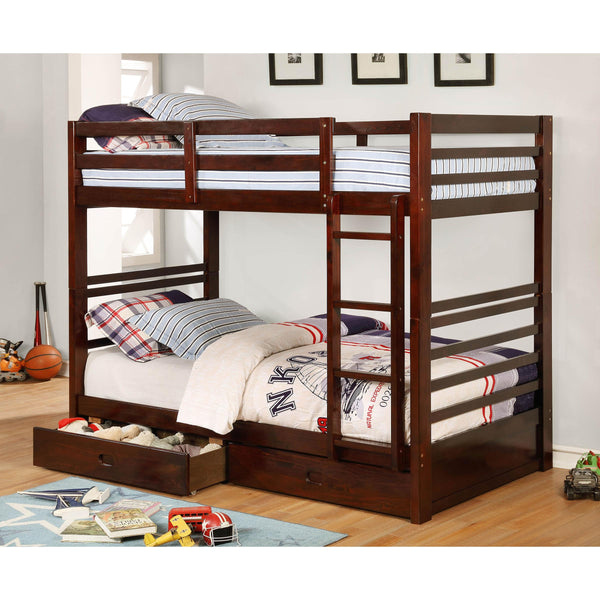 Furniture of America Kids Beds Bunk Bed CM-BK588T-EX-BED IMAGE 1