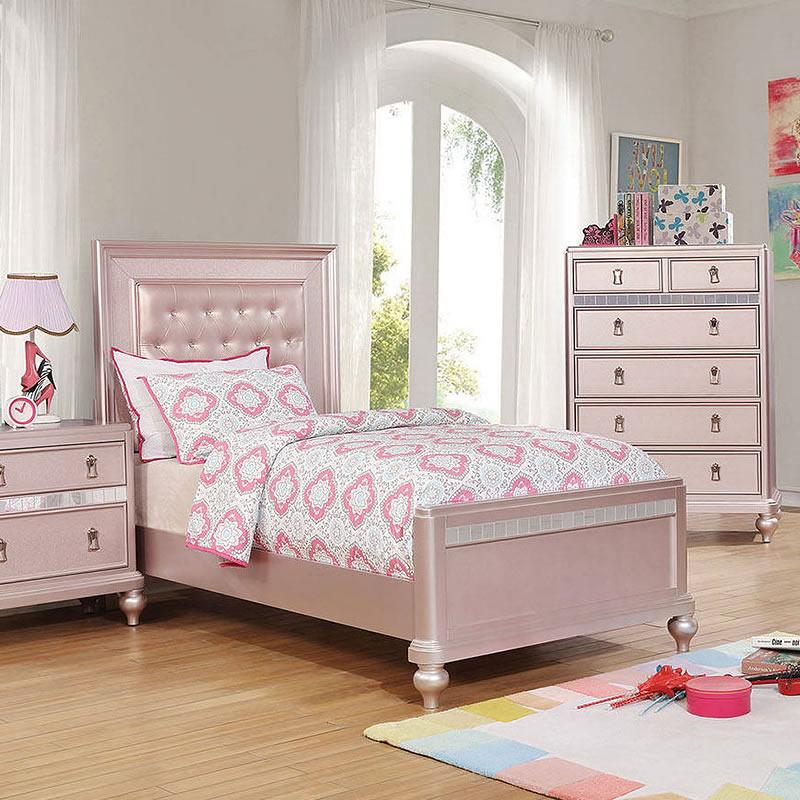 Furniture of America Kids Beds Bed CM7170RG-T-BED IMAGE 2