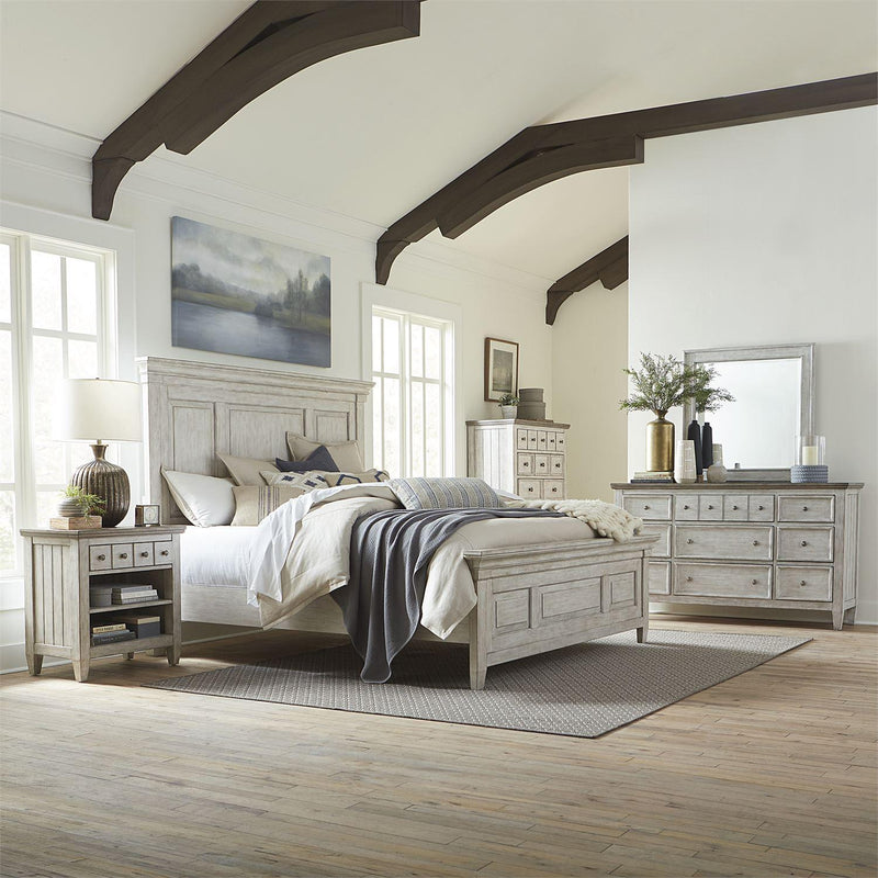  Liberty Furniture Industries Inc. Heartland King Panel Bed 824-BR-KPB IMAGE 2