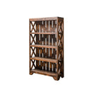 PFC Furniture Industries Bookcases 4-Shelf Lib-150 Bookcase - Antique IMAGE 1