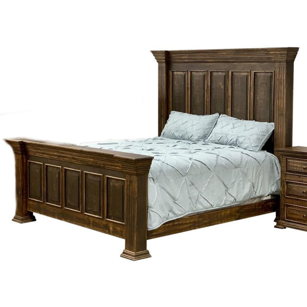 PFC Furniture Industries Lafitte Rustic King Panel Bed Lafitte-Rustic King Panel Bed IMAGE 1