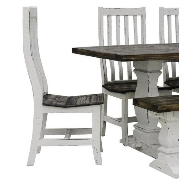 PFC Furniture Industries Antique White-Rustic Dining Chair Antique White-Rustic Mes2 Dining Chair IMAGE 1