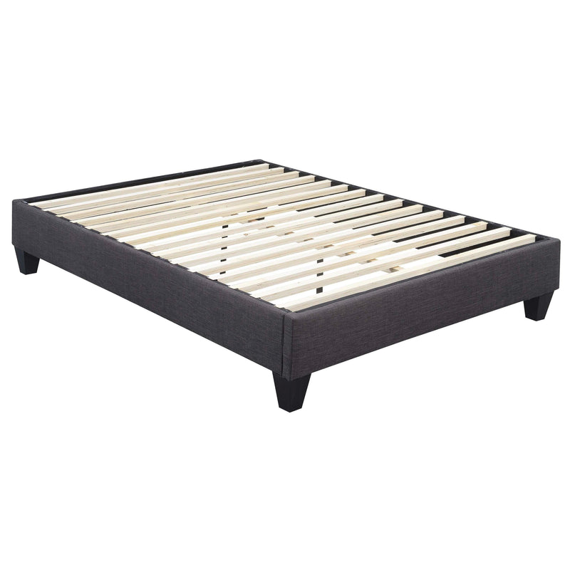 Elements International Abby Queen Upholstered Platform Bed UBB090QBBO IMAGE 5