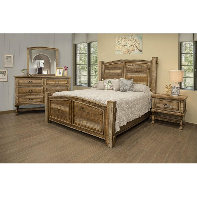 International Furniture Direct Marquez King Panel Bed IFD4351HBDEK/IFD4351FTBEK/IFD4351RLSEK IMAGE 2