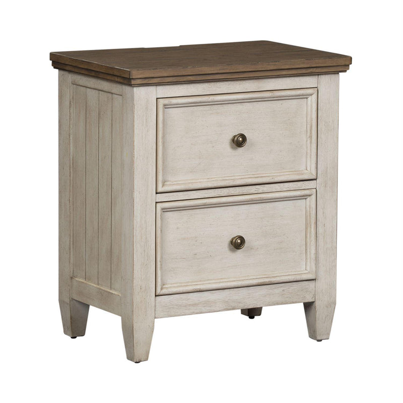 Liberty Furniture Industries Inc. Heartland 824-BR63 Nightstand with Charging IMAGE 2