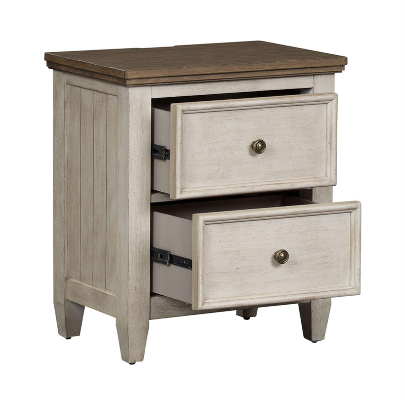  Liberty Furniture Industries Inc. Heartland 824-BR63 Nightstand with Charging IMAGE 3