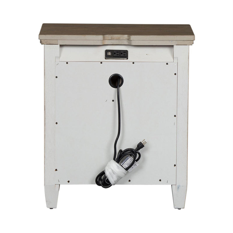  Liberty Furniture Industries Inc. Heartland 824-BR63 Nightstand with Charging IMAGE 5