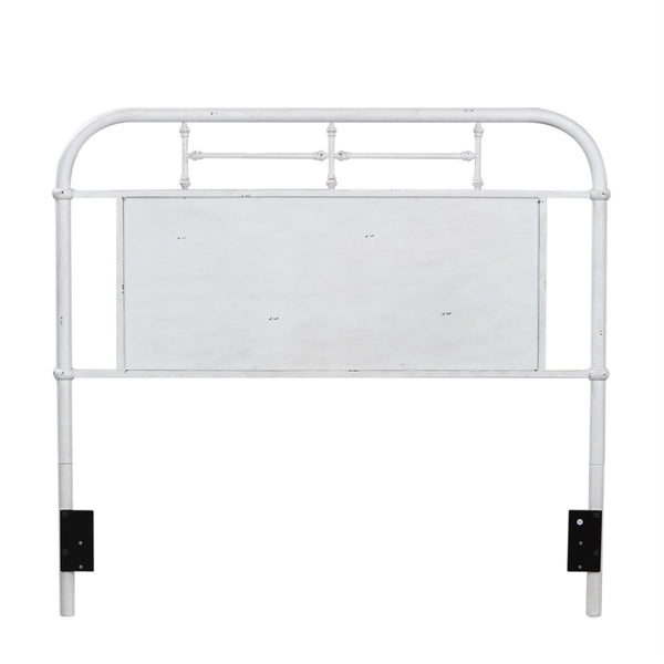  Liberty Furniture Industries Inc. Vintage 179-BR15H-AW King Metal Headboard - Antique White IMAGE 1