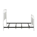  Liberty Furniture Industries Inc. Vintage 179-BR17HFR-AW Full Metal Bed - Antique White IMAGE 3