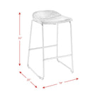 Elements International Cruz Pub Height Stool BCZ400BSE IMAGE 9