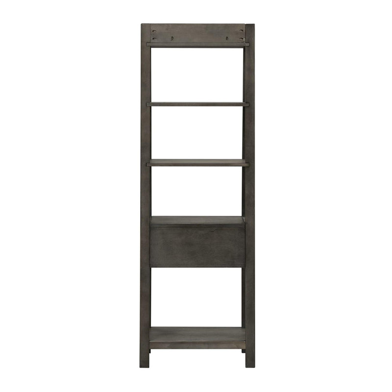  Liberty Furniture Industries Inc. Modern Farmhouse 406-HO201 Leaning Bookcase IMAGE 4
