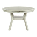 Elements International Round Amherst Dining Table with Pedestal Base DAH700DT IMAGE 2