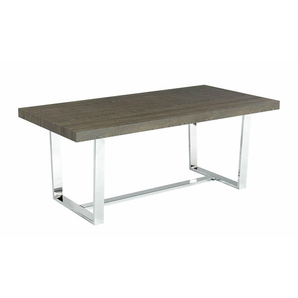 Elements International Nadia Dining Table with Trestle Base CDND100DTB IMAGE 1