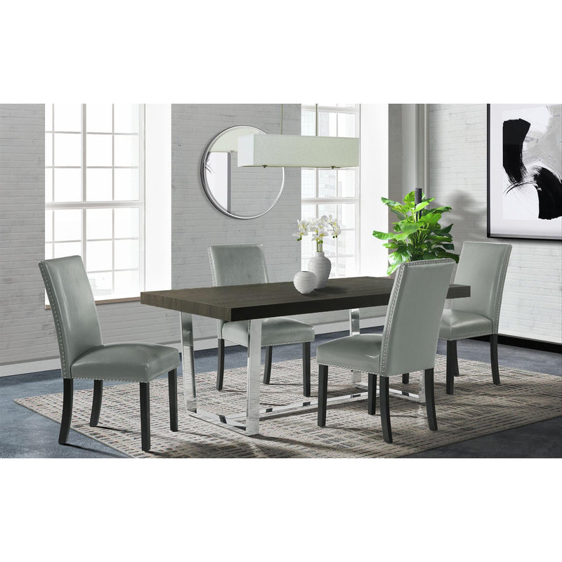 Elements International Nadia Dining Table with Trestle Base CDND100DTB IMAGE 7