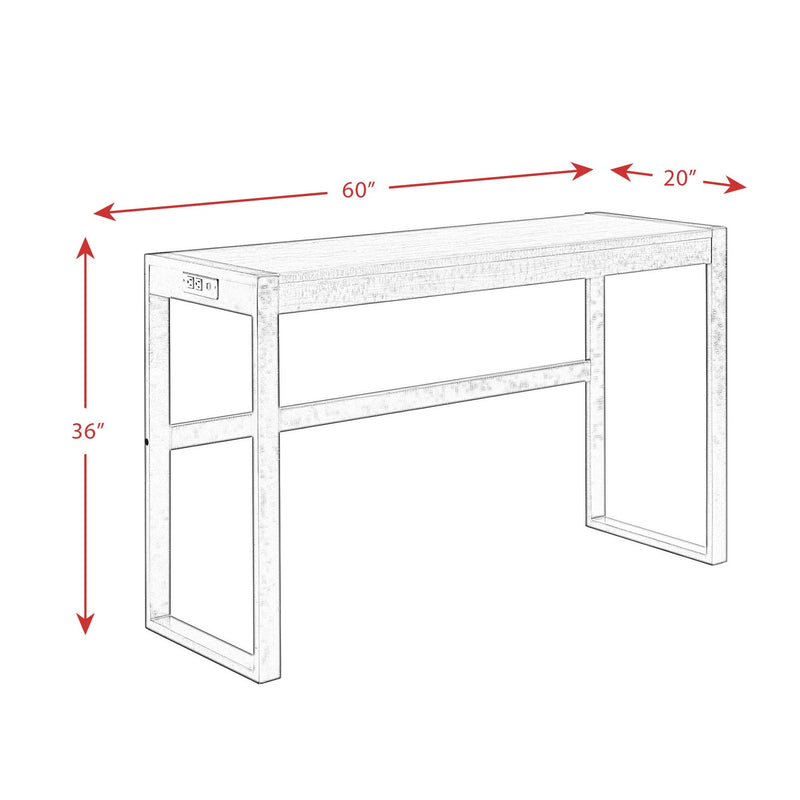 Elements International Caesar 4 pc Counter Height Dinette TCA100BTSP IMAGE 18