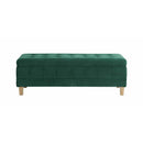 Elements International Crosby Fabric Storage Ottoman UCB1816001WWE IMAGE 3