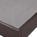 Elements International Abby King Upholstered Platform Bed UBB101KBBO IMAGE 3