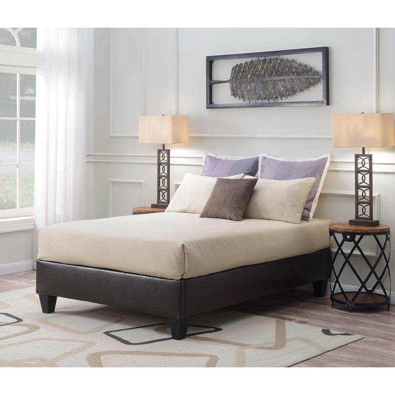 Elements International Abby King Upholstered Platform Bed UBB101KBBO IMAGE 7