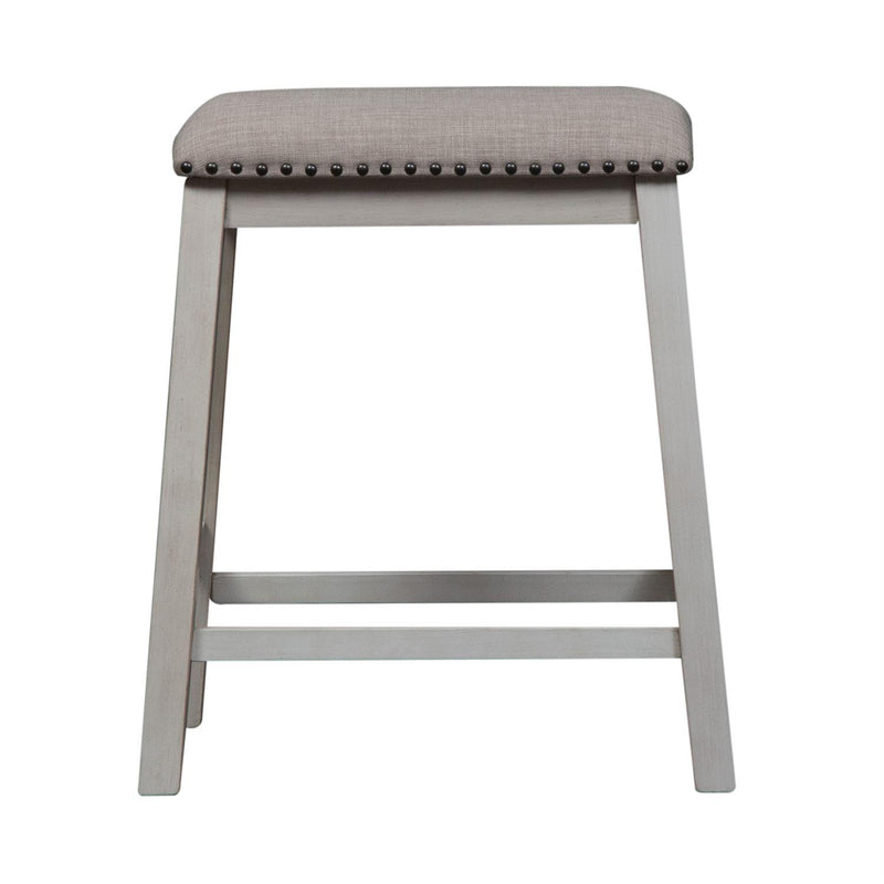  Liberty Furniture Industries Inc. Brook Creek 942-CD-5CTS 5 Piece Counter Set - Gray IMAGE 5