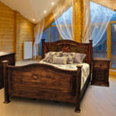 PFC Furniture Industries LAX-CAM 90 Star Twin Poster Bed LAX-CAM 90 Star Twin Poster Bed IMAGE 1