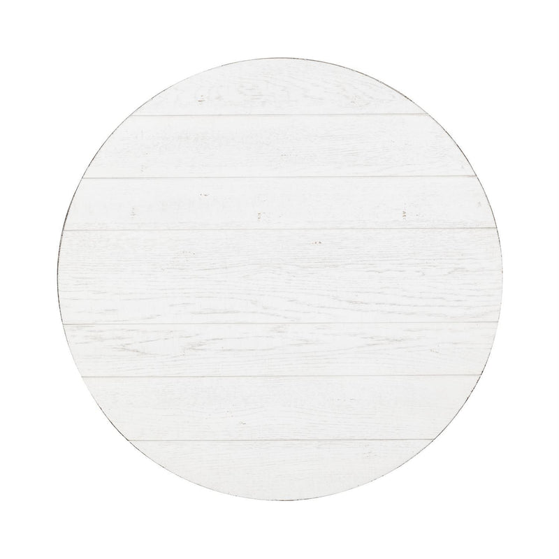  Liberty Furniture Industries Inc. Modern Farmhouse 406W-OT1013 Splay Leg Round Cocktail Table IMAGE 3