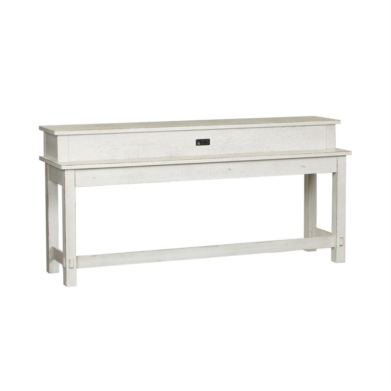  Liberty Furniture Industries Inc. Modern Farmhouse 406W-OT7837 Console Bar Table IMAGE 2