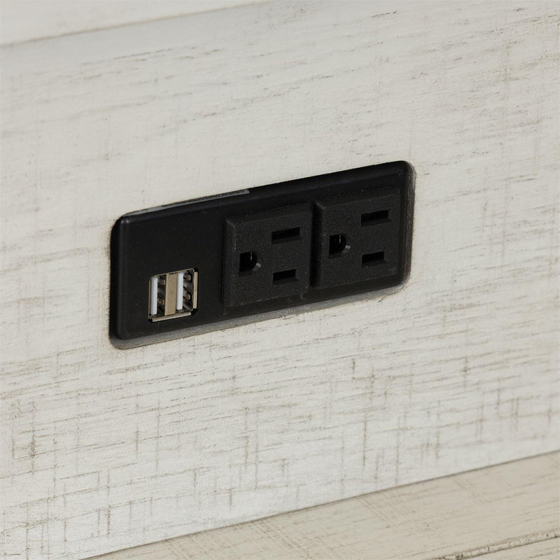  Liberty Furniture Industries Inc. Modern Farmhouse 406W-OT7837 Console Bar Table IMAGE 6