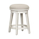  Liberty Furniture Industries Inc. Modern Farmhouse 406W-OT9003 Console Swivel Stool IMAGE 2