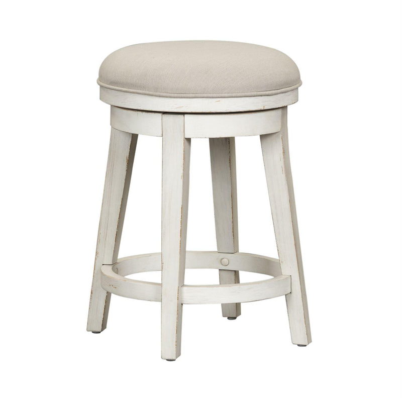  Liberty Furniture Industries Inc. Modern Farmhouse 406W-OT9003 Console Swivel Stool IMAGE 2
